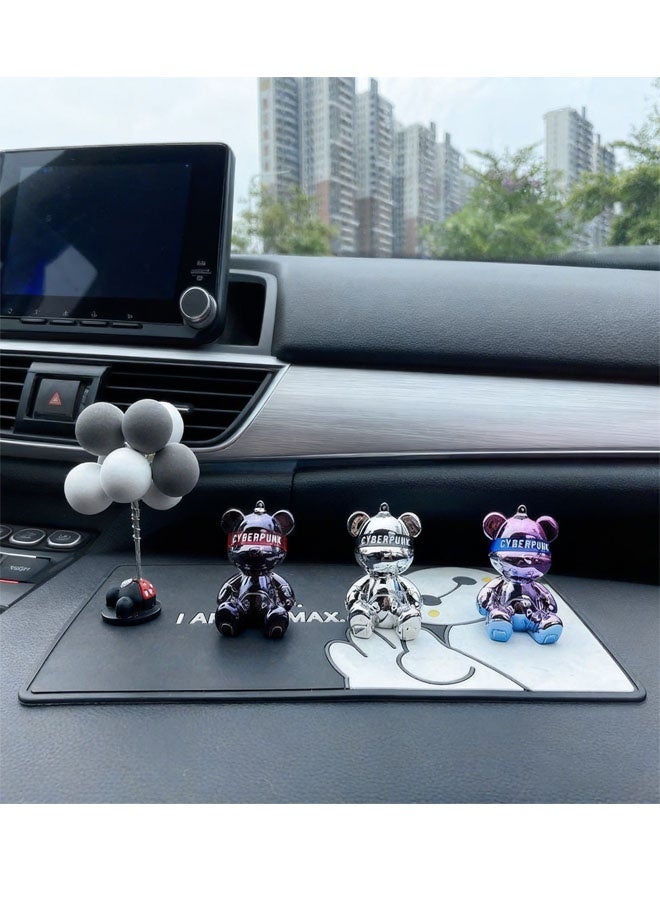 Bukela Bear Car Ornament, Aromatherapy Deodorizer with Long-Lasting Fragrance for Vehicles, Solar-Powered Light Fragrance - Image 5