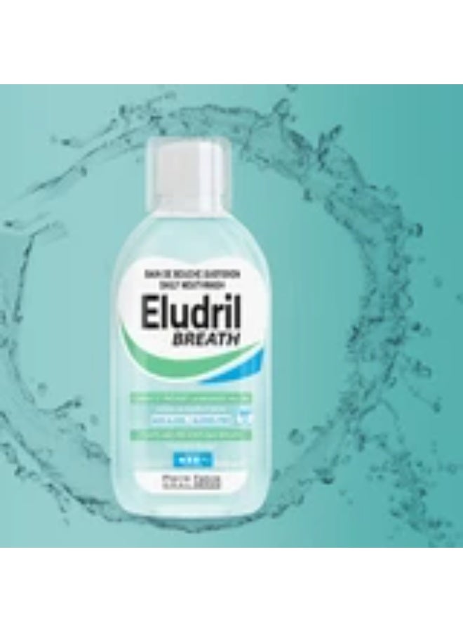 Eludril Breath Daily Mouthwash for Bad Breath 500ml - Image 2
