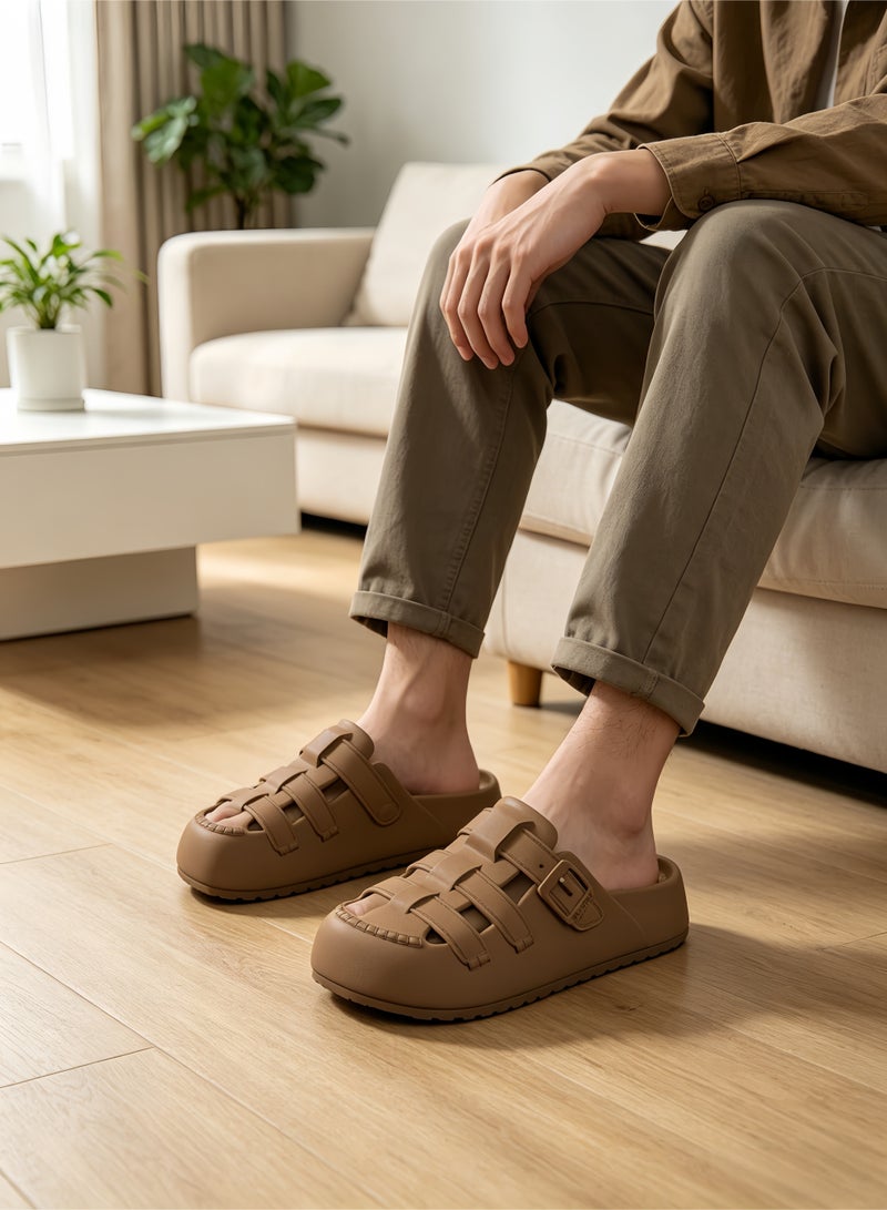 Designer-inspired breathable slip-on sandals for men and women, stylish and comfortable, perfect for the beach, pool, and casual occasions. - Image 2