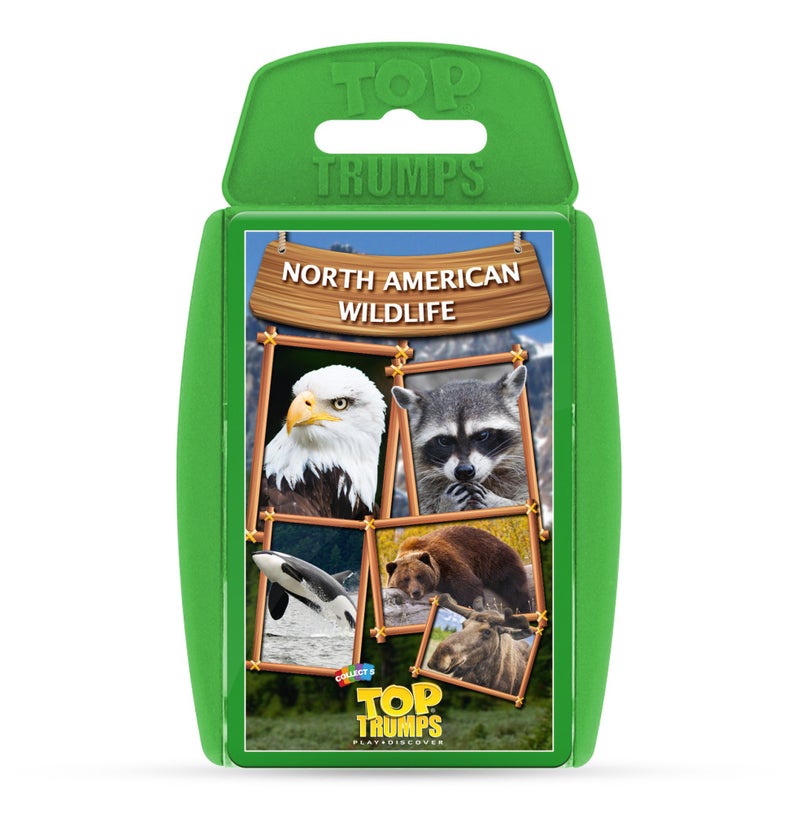 Top Trumps North American Wildlife Classics Card Game, Learn About The Armadillo, Badger, Orca and Beaver in This Educational Pack, Gift and Toy for Boys and Girls Aged 6 Plus - Image 4
