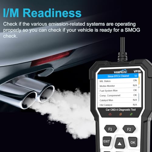 Veepeak OBD2 Scanner Diagnostic Tool, Auto Check Engine Light Code Reader with Reset OBDII Scan Tool for Cars and Light Trucks Model Year Since 1996, Carrying Case Included - Image 3