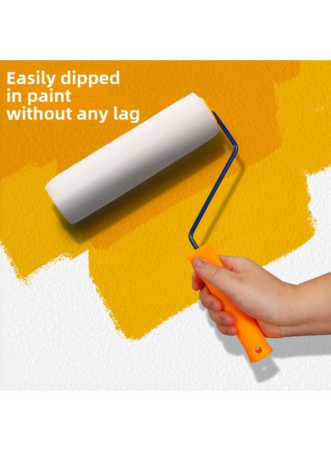 Xintao Brand 4 Inch 6 Inch 9 Inch Latex Paint Flat Seamless Roller Brush Household Paint Roller Fine Hair Short Hair Roller Brush-Specifications:6 Inch Fine Wool Roller  - Image 5