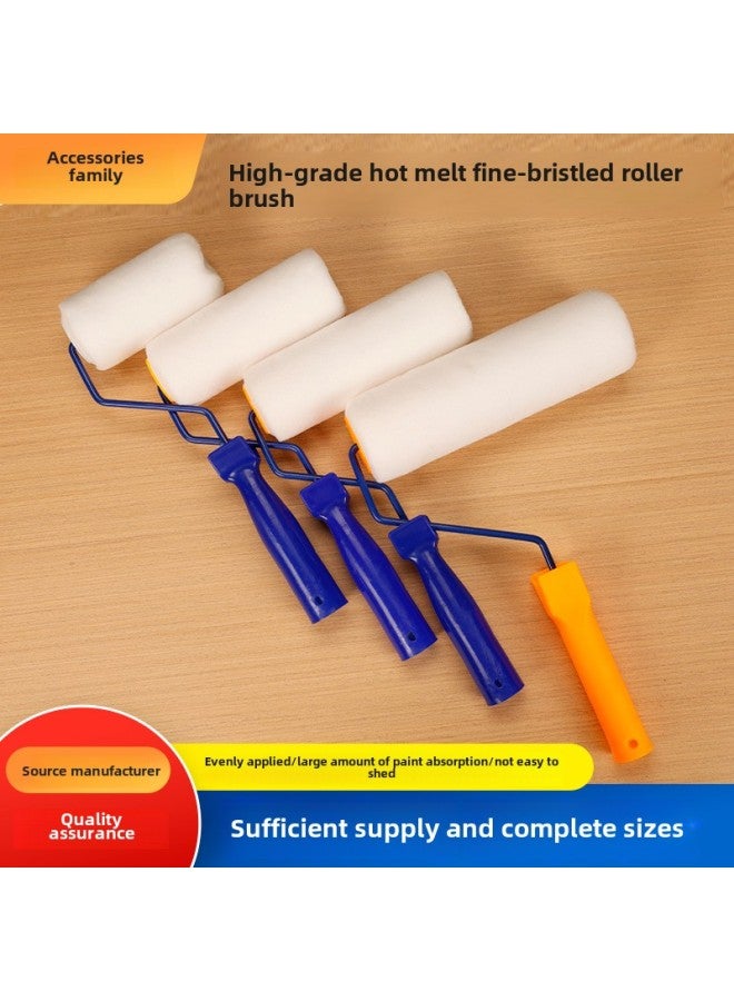 Xintao Brand 4 Inch 6 Inch 9 Inch Latex Paint Flat Seamless Roller Brush Household Paint Roller Fine Hair Short Hair Roller Brush-Specifications:6 Inch Fine Wool Roller  - Image 2