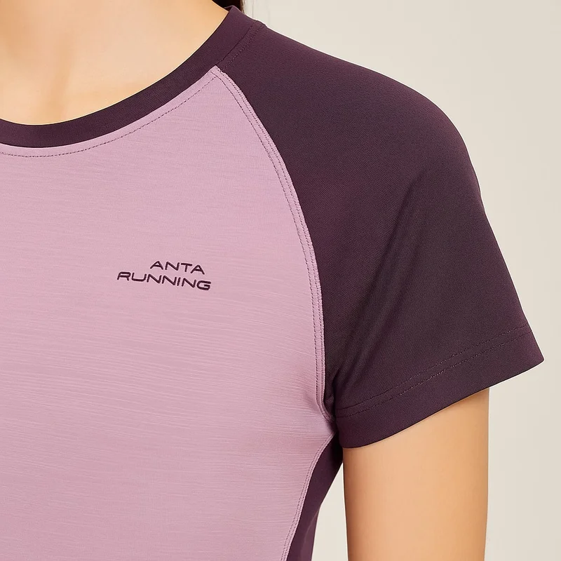 ANTA Women’s RunLite Tee – Quick-Dry Breathable Running T-Shirt