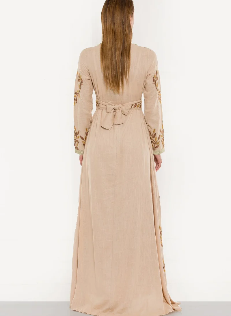 Amri Layered Jacquard Dress