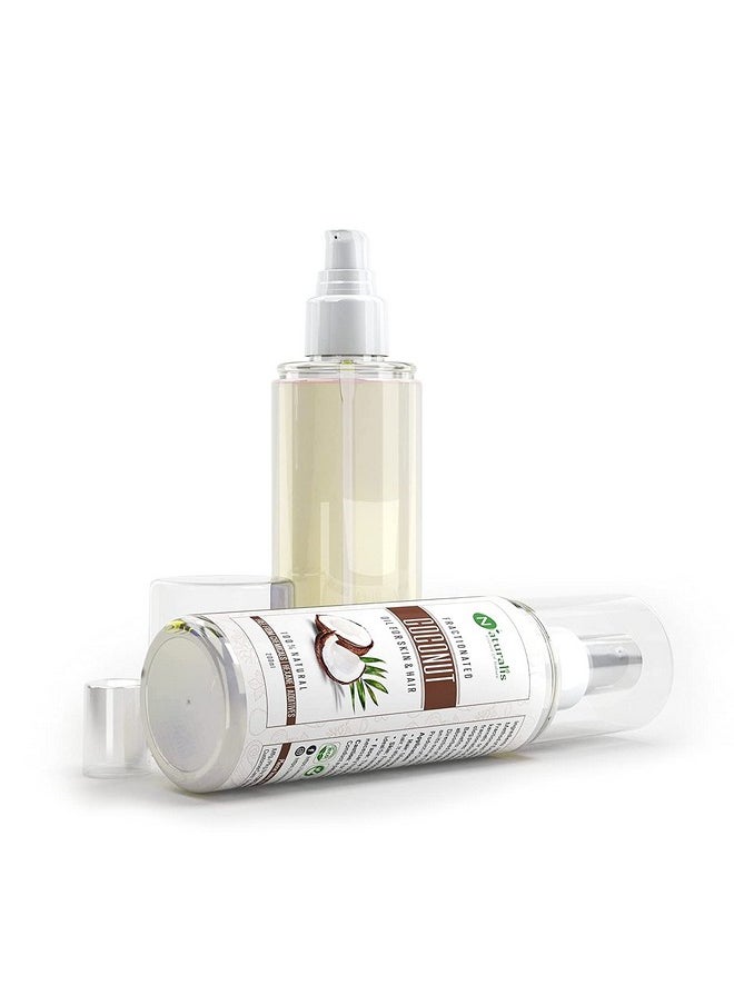 Naturalis Fractionated Coconut Oil For Skin - Fractionated Coconut Carrier Oil Natural Skin Moisturizer, Therapeutic, Odorless, 200 Ml  - Image 3
