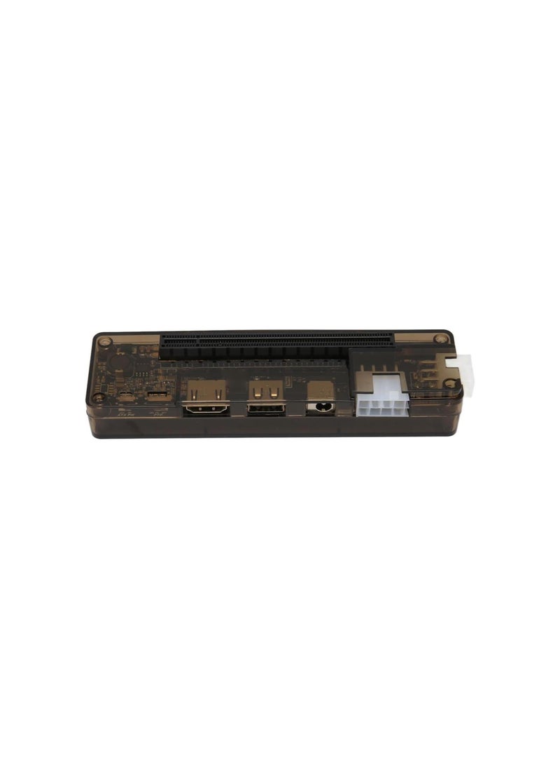 External Graphics Card Dock, Laptop External PCI E GPU Adapter, Independent Video Card Dock, 6 Pin, M.2 A E Key Data Cable, Laptop Docking Station for EXP GDC (M.2 A/E Key)