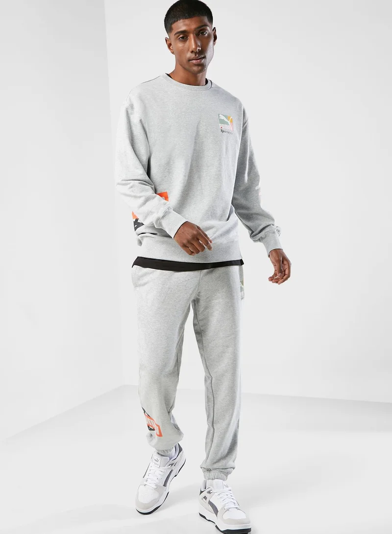 PUMA Classics Brand Love Sweatshirt