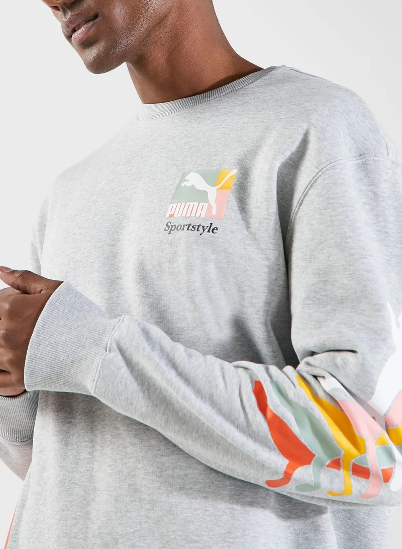 PUMA Classics Brand Love Sweatshirt