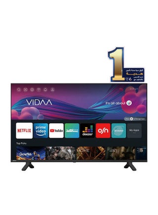 43 Inch FHD VIDAA BEZELLESS TV, Built-In Receiver 43V35Kv Black