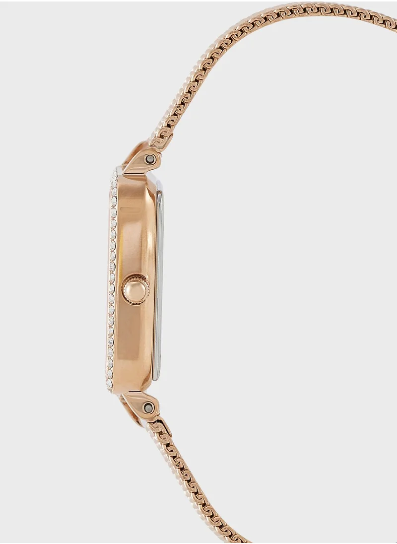 دانيال ولينغتون Quadro Mesh Strap Analog Watch