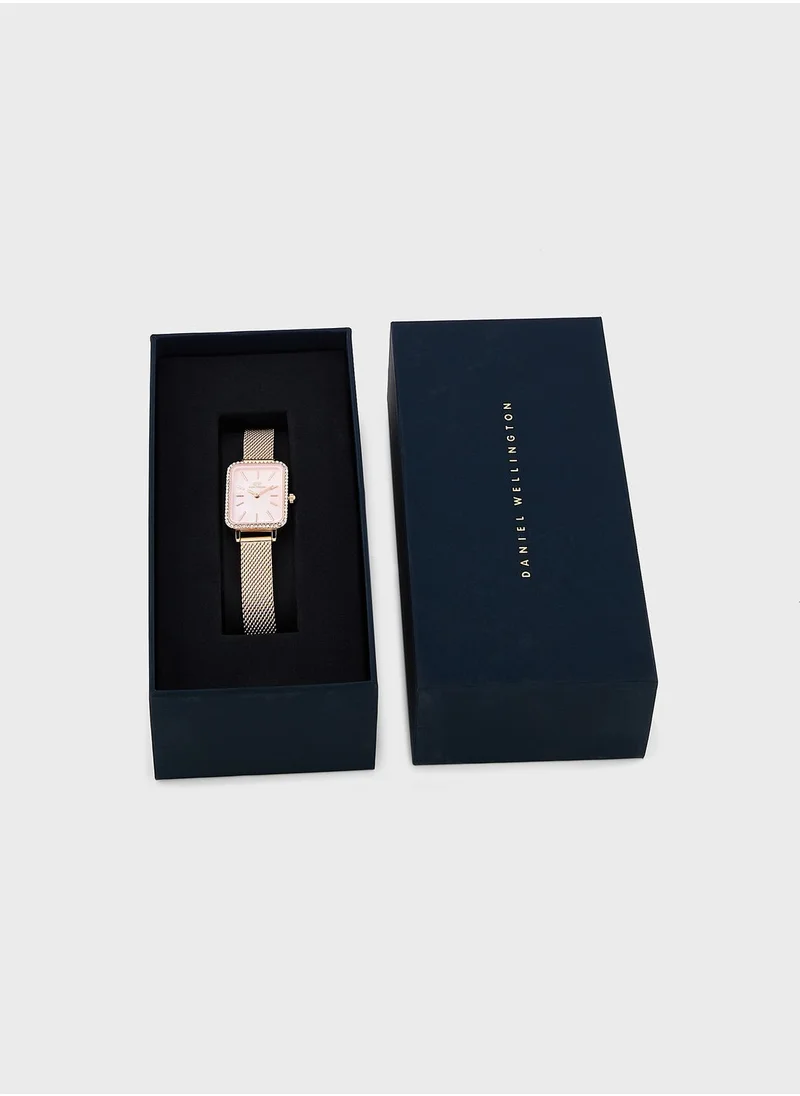 دانيال ولينغتون Quadro Mesh Strap Analog Watch