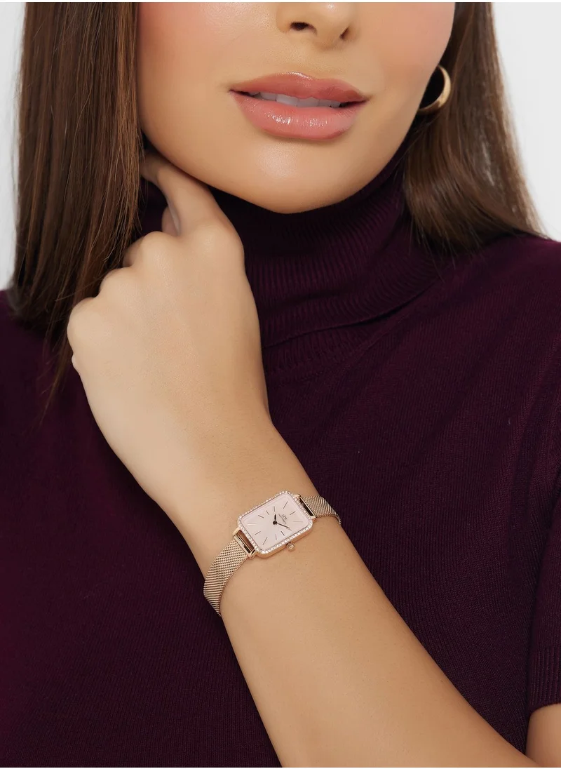 دانيال ولينغتون Quadro Mesh Strap Analog Watch
