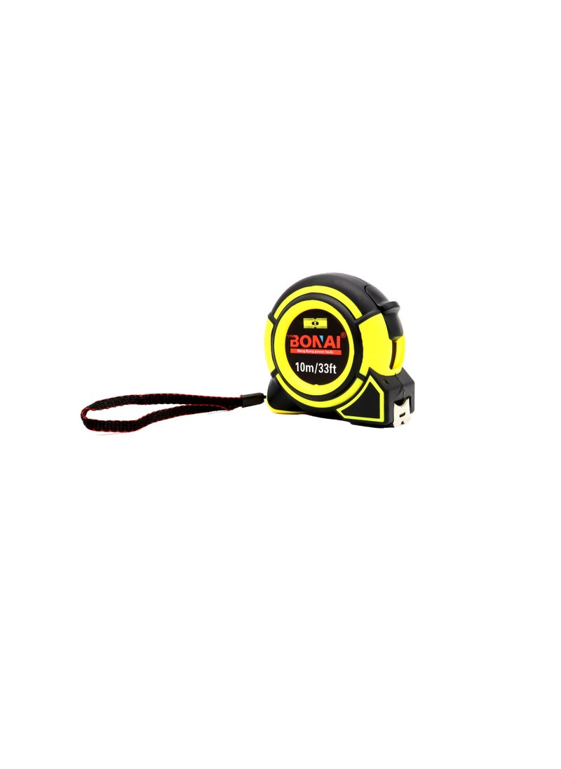 BONAI BONAI 10m 33ft Inch Tape Measure Professional Grade Precision for Every Project Durable Measuring Tool for Construction, Carpentry, and DIY Crafts For home and office use  - Image 1