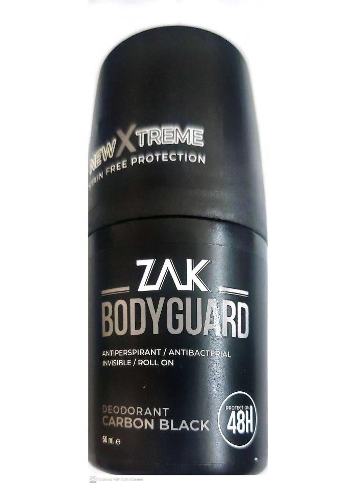 Zak BodyGuard Deodorant carbon black Roll On 50ml