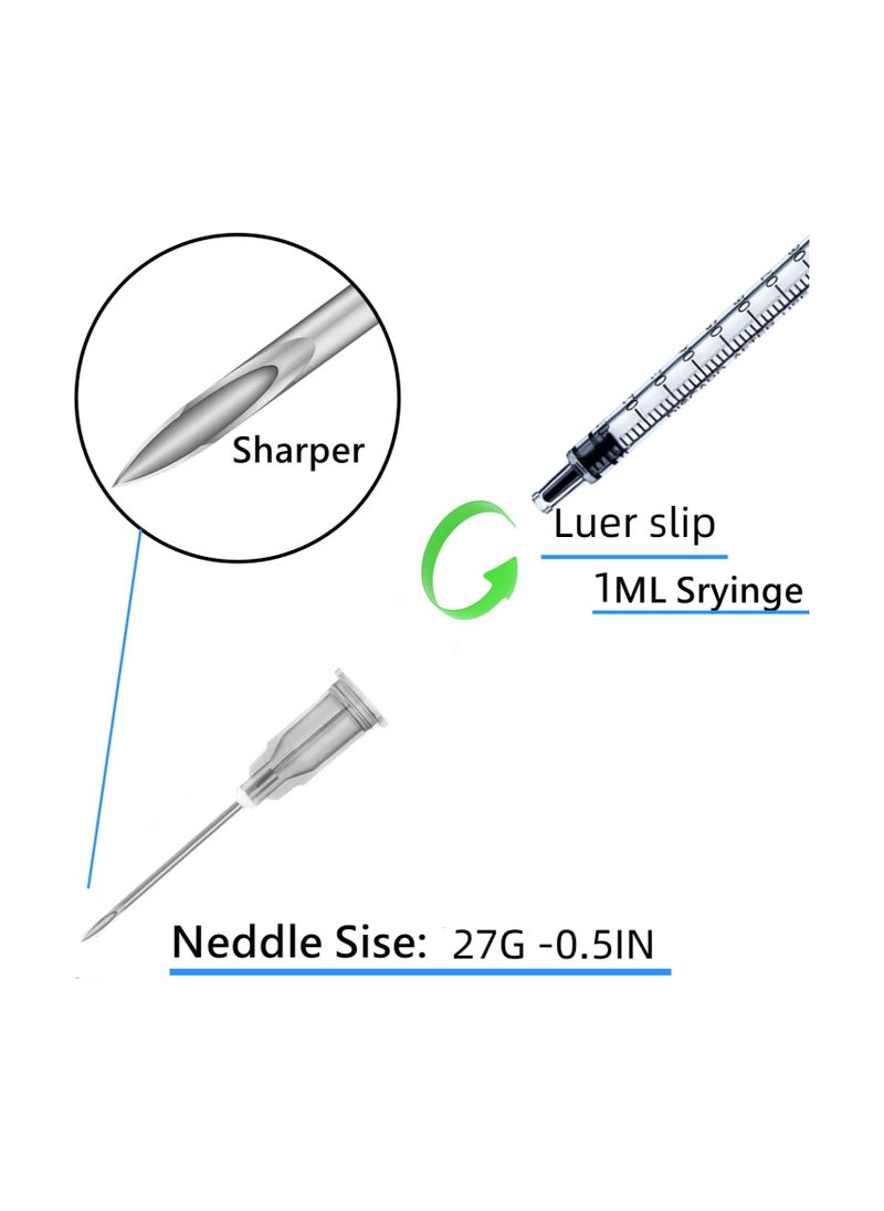 SKYLINE - 1cc/ml Syringe with 27G With Luer-Lock - Image 1