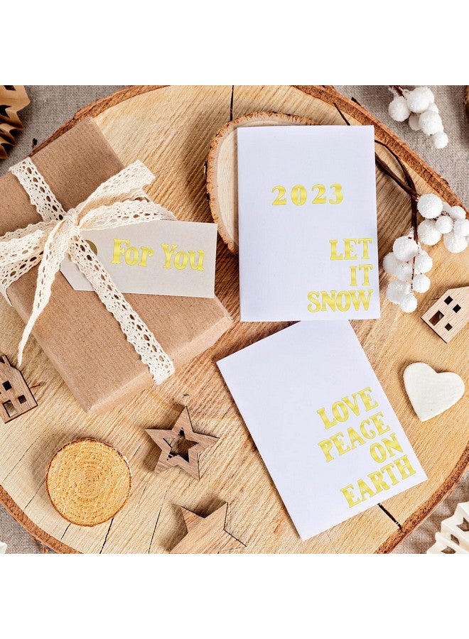Zonon 12 Sheets Self Adhesive Alphabet Letter Stickers Small Vinyl Alphabet And Number Stickers Grad Cap Craft Scrapbooking Sticker Letters For Diy Art Craft Graduation Cap Decoration (Gold) - Image 2