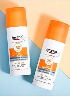Eucerin Oil Control Sun Gel-Cream Ultra Light SPF 50+ Dry Touch 50ml  - Image 3