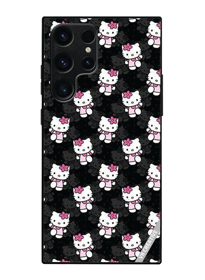 VR CREATIVE Protective Case Cover For Samsung Galaxy S25 Ultra Hello Kitty Design Multicolour