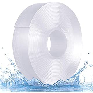 Generic Gadget Walker Multipurpose Double Sided Tape - Adhesive Silicone Tape, Heavy Duty, Heat Resistant, Multi-Functional, Removable, Washable, Reusable Anti-Slip Gel Nano Grip Tape (grip tape)  - Image 2