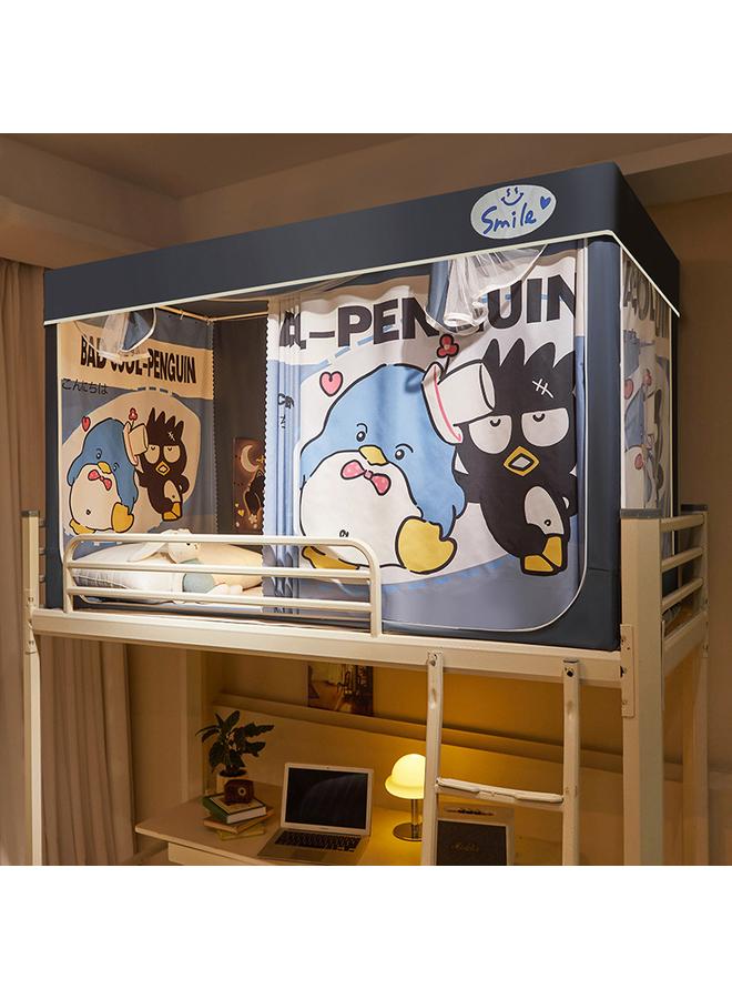 Y&D Bed Canopy Tents Curtain Blackout Curtain Single Bed Tent Curtain Student Shading Cloth Bed Canopy Mosquito Net Student Sleep Privacy Protection - Image 1