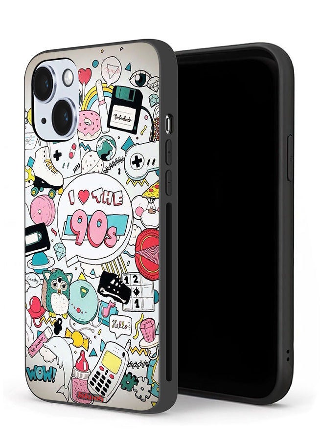 Tolwak Apple iPhone 14 Plus Protective Case I Love The 90s - Image 1