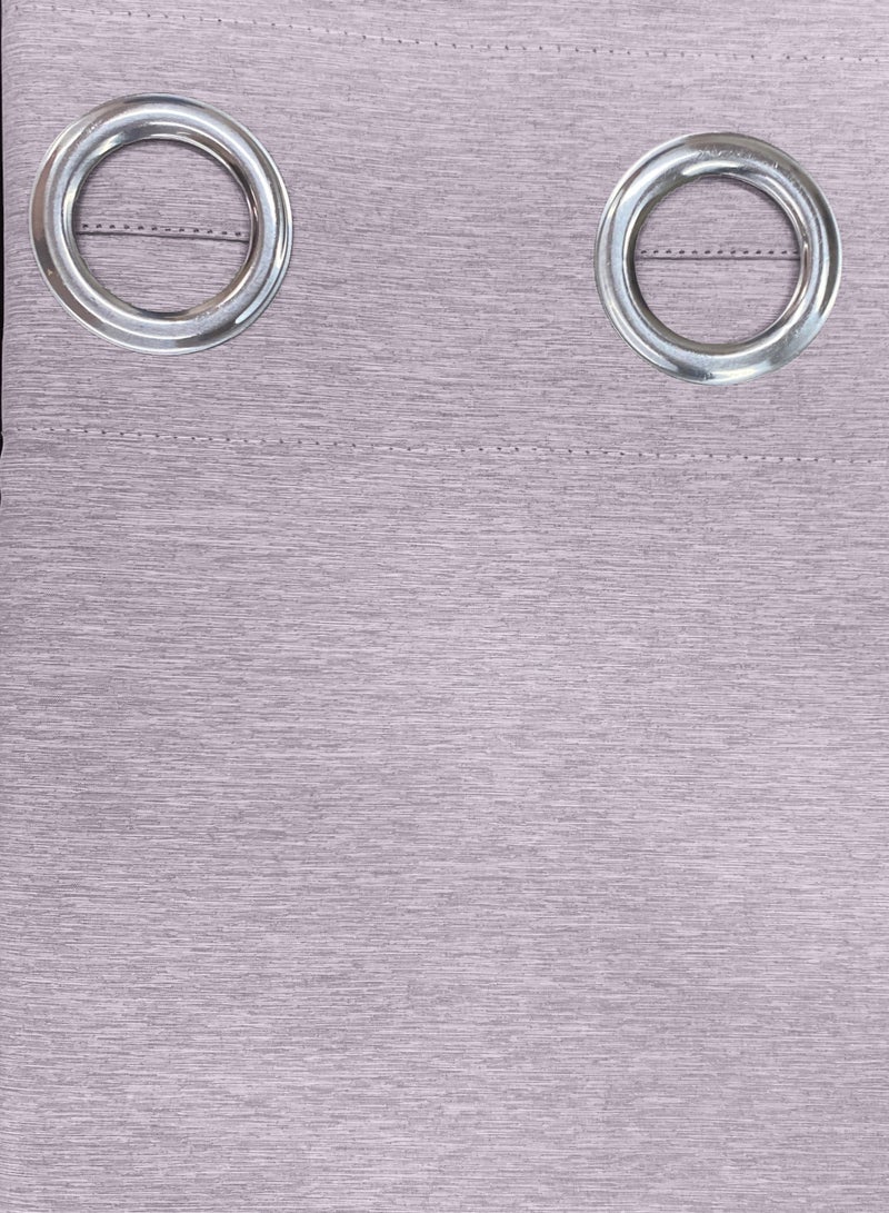 Amali  Amali Blackout Textured Curtains 274 cm x 127 cm - 2 Panels, 100% Polyester, Grommet Top, Thermal Insulated, Noise Reducing, Light Blocking  - Image 2