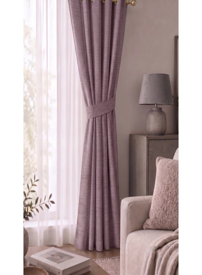 Amali Blackout Plain Curtains 274 cm x 132cm - 2 Panels, 100% Polyester, Grommet Top, Thermal Insulated, Noise Reducing, Light Blocking - Image 2