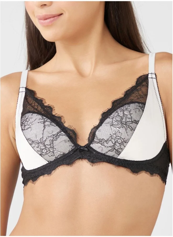 ايسلا اند ايفي Lace Detail Plunge Bra