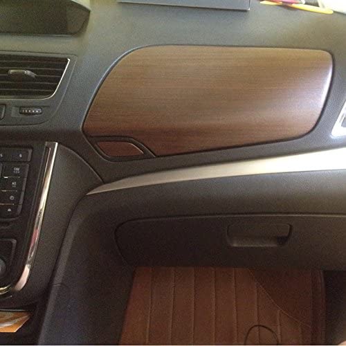 HAPPYMATES Wood Car Wrap Vinyl Wooden Car Sticker Sheet Protection Film Vinyl Wrap Roll for Car Exterior Accessories Interior Anti car Bike (12 X 48 Inch, Black Wallnut) - Image 2