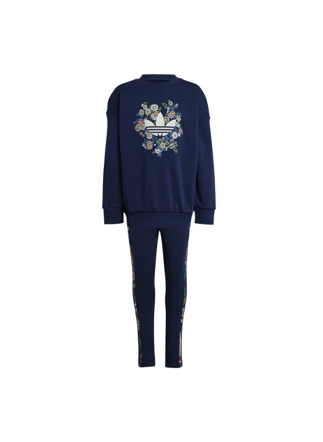 Adidas adidas CREW LEG SET Blue Originals Kids SUITS