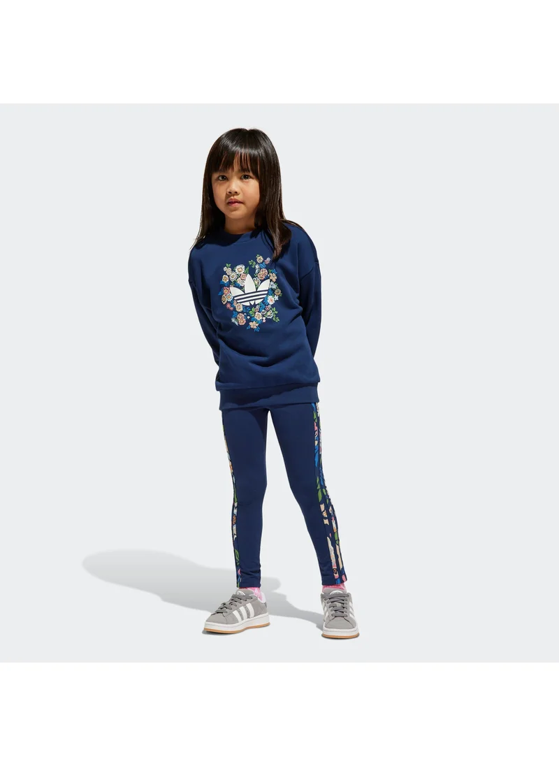 Adidas adidas CREW LEG SET Blue Originals Kids SUITS