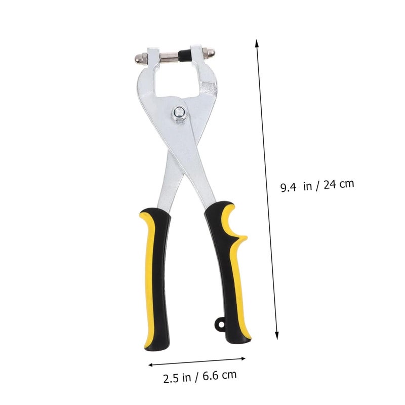 Punch Hole Tool Alloy Steel Wrist Belt Puncher Pliers Hand Hole Punch for Leather Belts Plastic - Image 2