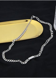 DUNISO Fashionable Necklace and Bracelet Chain set Cool Sweater Chain for Men and Women Jewelry Gift for Lover and Friend  - Image 5