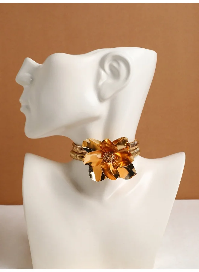 SOHI Poppy Choker Artificial Necklace Jewellery