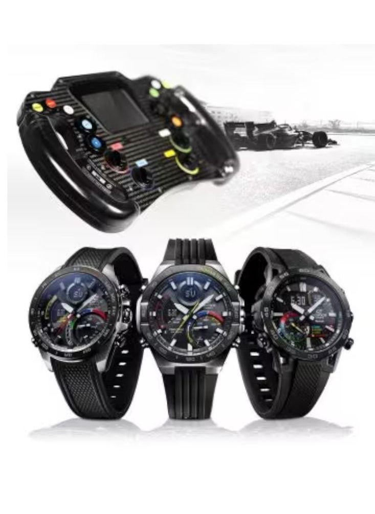 EDIFICE CASIO - Edifice Resin Band Watch Model ECB-950MP-1ADF - Image 1