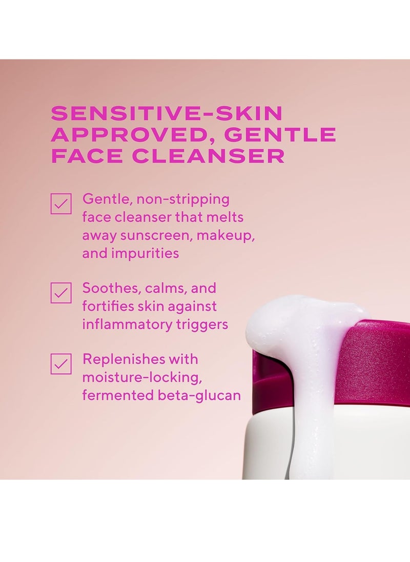 Murad Murad Heartleaf Soothing Cleanser - Face Cleanser for Eczema-Prone and Sensitive Skin with Beta Glucan, Cermides, and Microalge, 5 Fl Oz  - Image 3