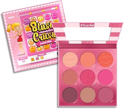 Rude باليت أحمر خدود RUDE BLUSH CRUSH 9 ألوان - Image 2