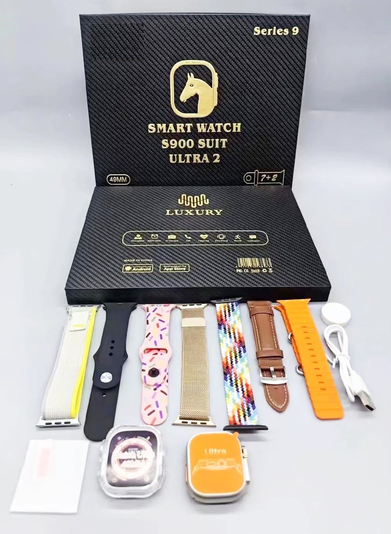 AROAQ S900 Suit Ultra 21 Head Case 7 Straps Multi-Dial Switching, Various UI Interfaces, Multi-Sport Mode - Image 1