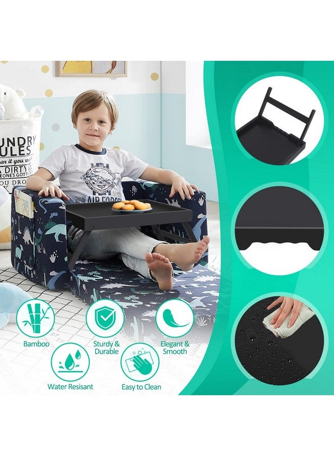 Artmeer Bed Tray Table with Folding Legs,Bamboo Breakfast in Bed for TV Table, Laptop Computer Tray,Eating,Snack Tray(Black) - Image 3