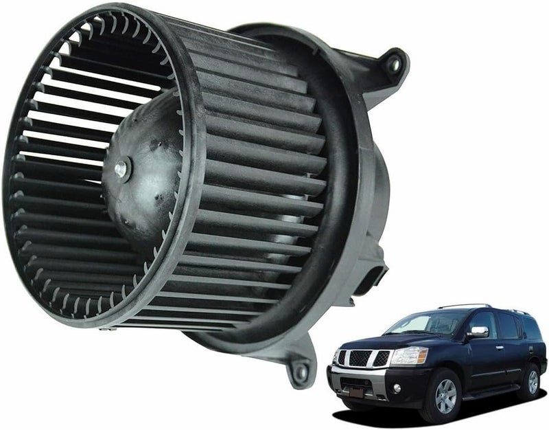 SHOWSEN PM9240 HVAC AC Heater Blower Motor with Fan Cage for 2005-2015 Armada, 2004-2015 Titan, 2004-2010 Infiniti QX56 - Image 1