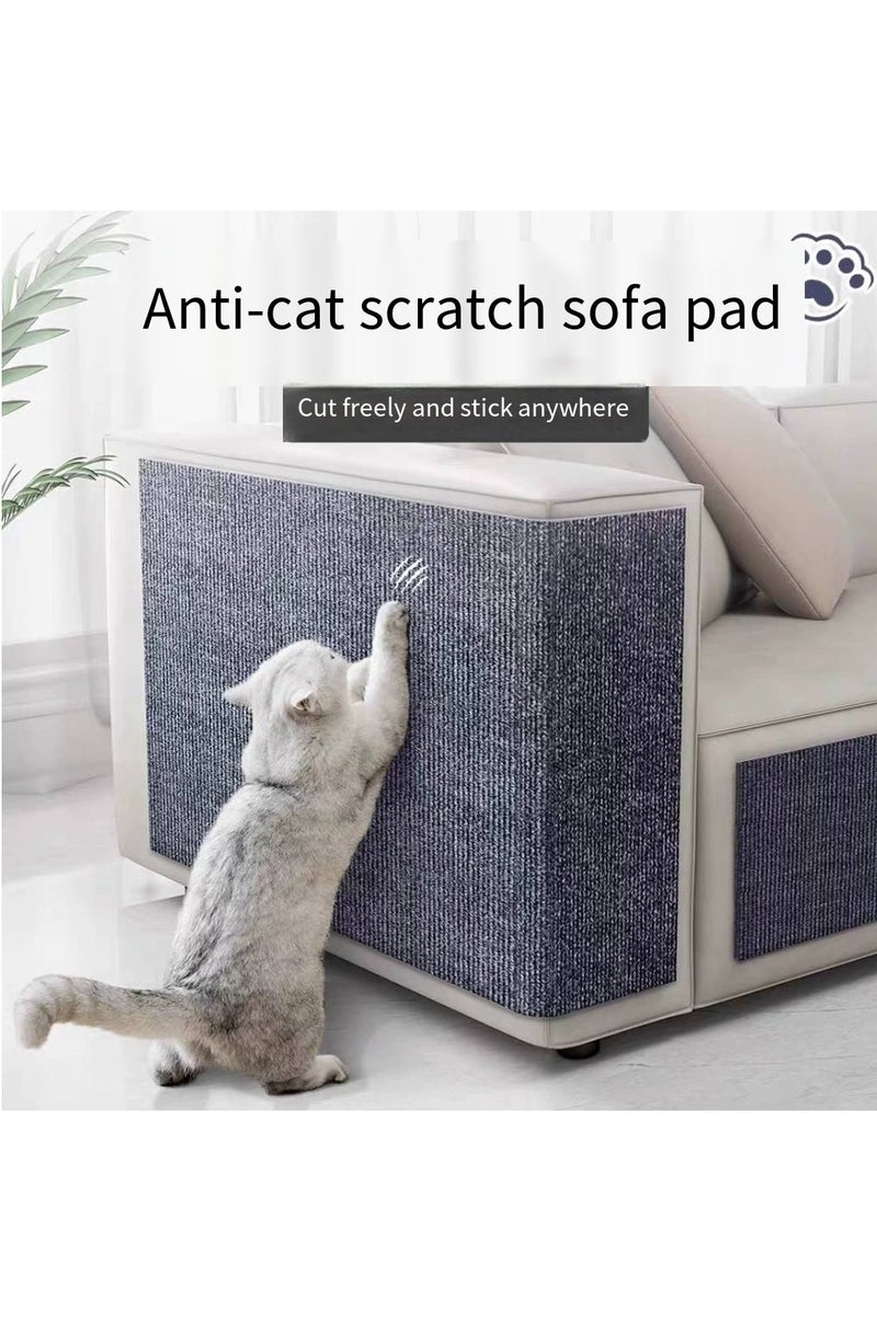 ملصق حماية من خدش القطط للأريكة من القماش يمكن قطع وسادة خدش القطط ذاتية اللصق لإصلاح الأريكة ولوحة خدش القطط وملصق الحائط - Image 1