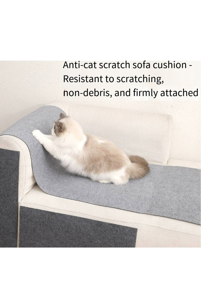ملصق حماية من خدش القطط للأريكة من القماش يمكن قطع وسادة خدش القطط ذاتية اللصق لإصلاح الأريكة ولوحة خدش القطط وملصق الحائط - Image 2
