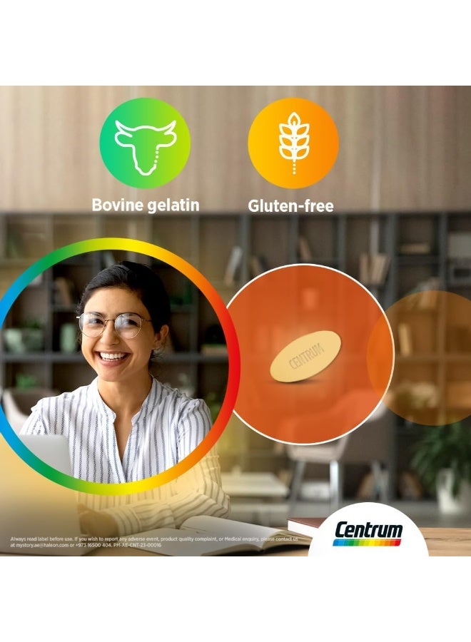 Centrum Men Centrum Energy Multivitamin Supplement Tablets 30's - Image 4