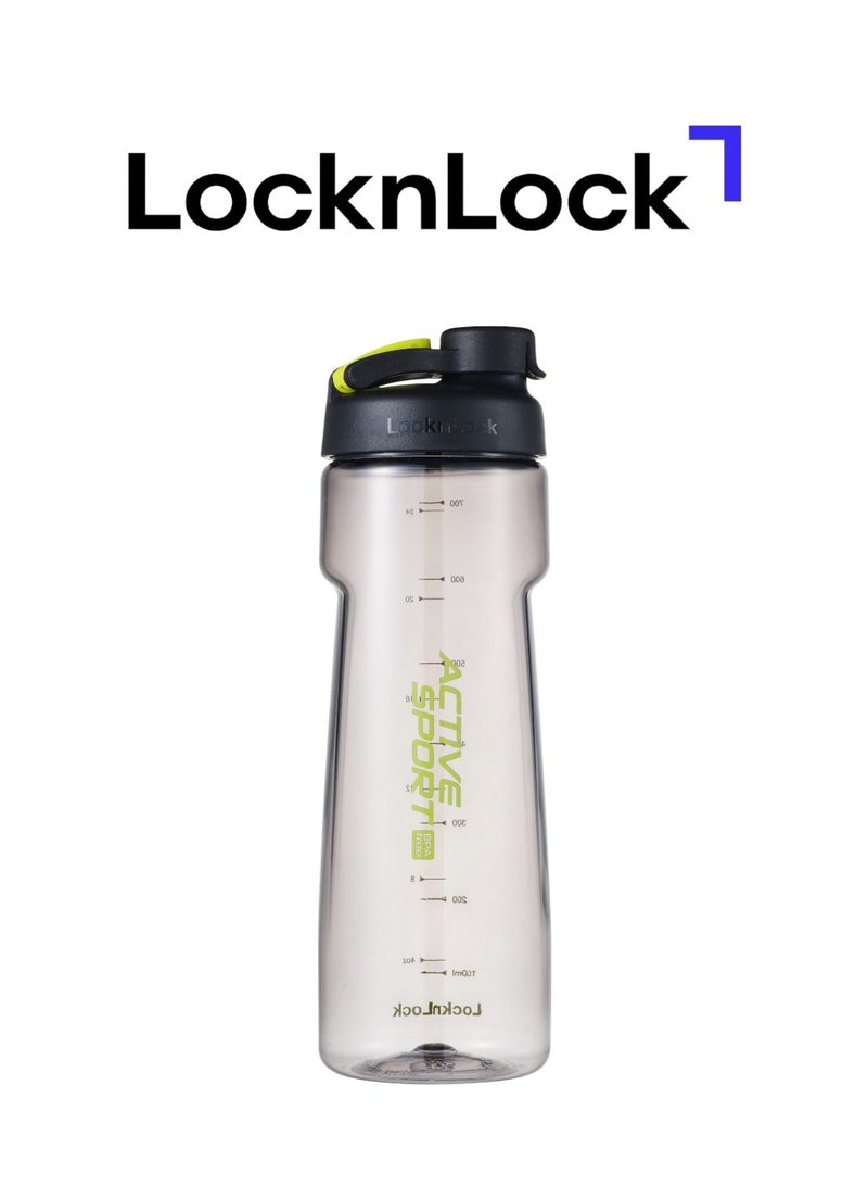 LocknLock زجاجة ماء رياضية نشطة من لوكن لوك 730 مل سوداء - Image 1