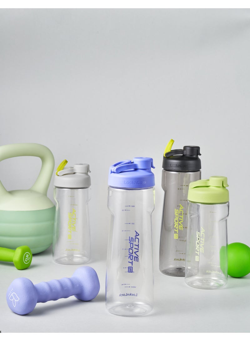 LocknLock زجاجة ماء رياضية نشطة من لوكن لوك 730 مل سوداء - Image 4