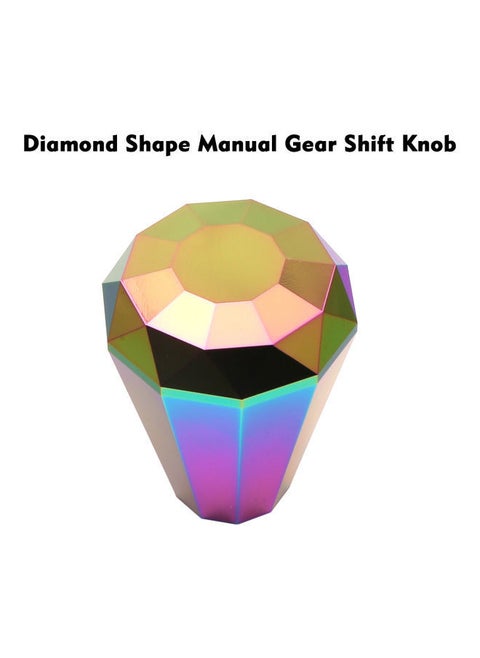 Diamond Shape Manual Gear Shift Knob
