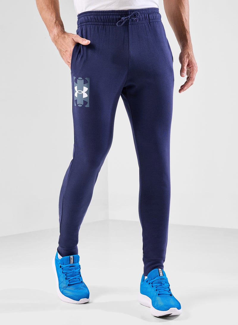 UNDER ARMOUR Men's Rival Terry Logo Jogger - Image 1