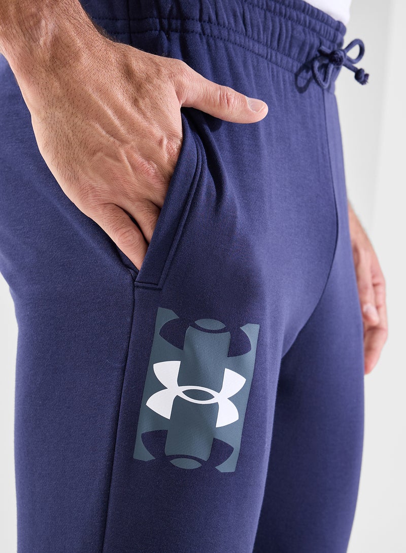 UNDER ARMOUR Men's Rival Terry Logo Jogger - Image 4