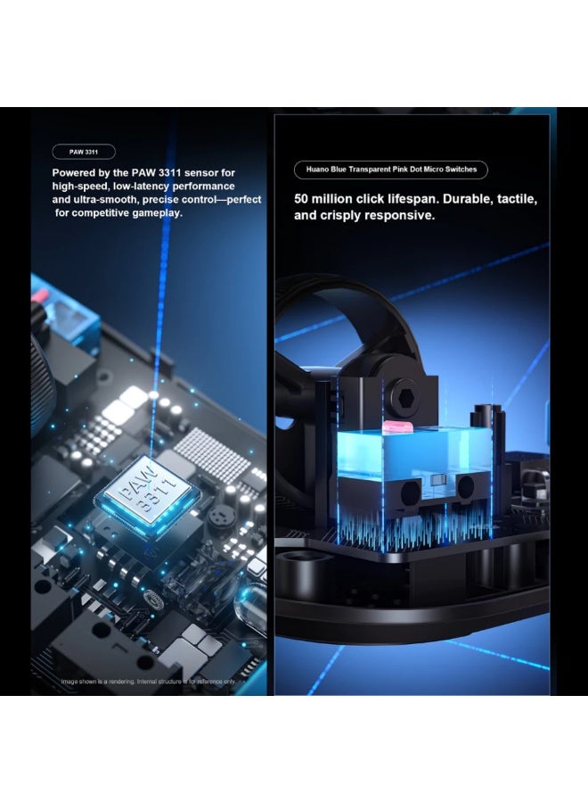 AULA SC380Pro Gaming Mouse - Image 2